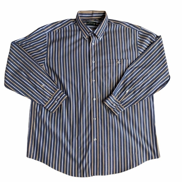 Orvis 100% Cotton Long Sleeve Button Down Shirt - Picture 11 of 11